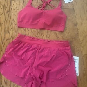 Lulu lemon set RASBERRY